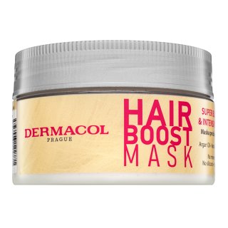 Dermacol Hair Boost Super Blonde & Intensive Care Mask negovalna maska za svetle lase 200 ml