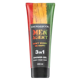 Dermacol Men Agent gel za prhanje Don't Worry Be Happy 3in1 Shower Gel 250 ml