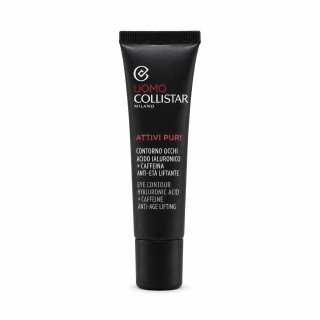 Collistar Attivi Puri lifting krema za učvrstitev Eye Contour Hyaluronic Acid   Caffeine 15 ml