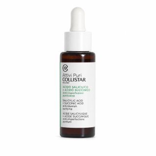 Collistar Attivi Puri serum s salicilno kislino Salicylic Acid   Succinic Acid 30 ml
