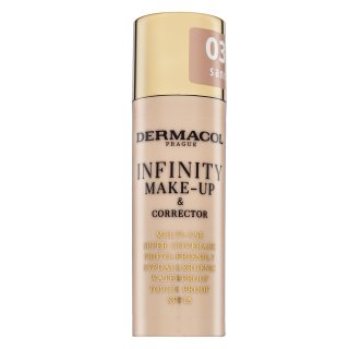 Dermacol Infinity Make-Up & Corrector ličila in korektor 03 Sand 20 g