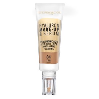 Dermacol Hyaluron Make-up & Serum ličila s hialuronsko kislino 04 Tan 25 g