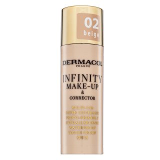 Dermacol Infinity Make-Up & Corrector ličila in korektor 02 Beige 20 g