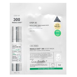VT Cosmetics Reedle Shot 300 dvofazna obrazna maska 2 Step Mask 1,5 g + 25 g