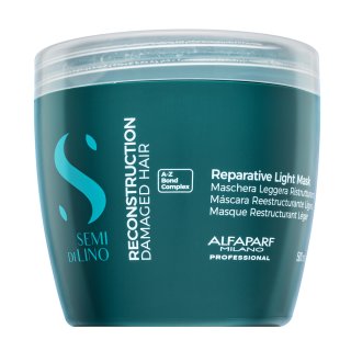 Alfaparf Milano Semi Di Lino Reconstruction Reparative Light Mask maska z regeneracijskim učinkom 500 ml