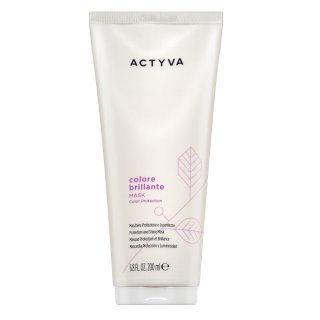 Kemon Actyva Colore Brillante Protection and Shine Mask krepilna maska za sijaj in zaščito barvanih las 200 ml