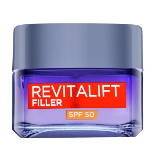 L´Oréal Paris Revitalift Filler polnilna dnevna krema Hyaluronic Acid Anti-Wrinkle Cream SPF 50 50 ml