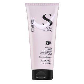 Alfaparf Milano Semi Di Lino Style & Care Blow Dry Cream krema za oblikovanje za toplotno obdelavo las 200 ml