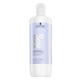 Schwarzkopf Professional BlondMe Bond Repair Purple Shampoo tonizirajoči šampon za nevtralizacijo rumenih tonov 1000 ml