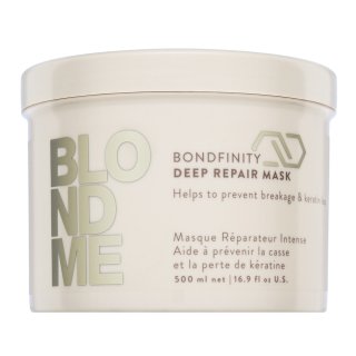 Schwarzkopf Professional BlondMe Bondfinity Deep Repair Mask globinsko regeneracijska maska za svetle lase 500 ml
