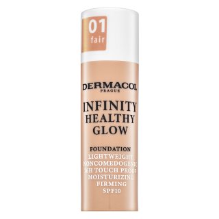Dermacol Infinity Healthy Glow Foundation ličila za osvetlitev kože 01 Fair 20 g