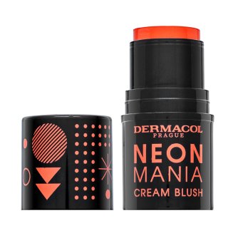 Dermacol Neon Mania Cream Blush kremno rdečilo 2 Coral