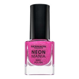 Dermacol Neon Mania Nail Polish lak za nohte 3 Purple Pulse 5 ml
