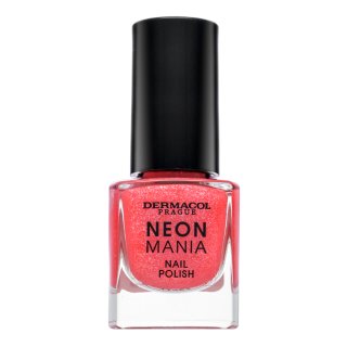 Dermacol Neon Mania Nail Polish lak za nohte 5 Bubblegum Pink 5 ml