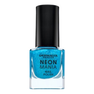 Dermacol Neon Mania Nail Polish lak za nohte 6 Azure Aqua 5 ml