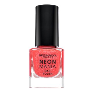 Dermacol Neon Mania Nail Polish lak za nohte 7 Coral Sunset 5 ml