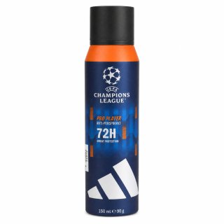 Adidas UEFA Champions League Pro Player 72H deospray za moške 150 ml