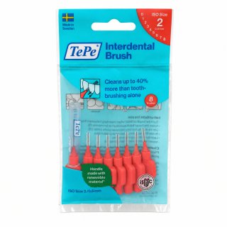 TePe Interdental Brush medzobne ščetke 8 pcs 0,5 mm