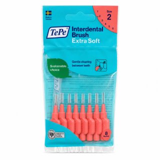 TePe Interdental Brush medzobne ščetke Extra Soft 8 pcs 0,5 mm