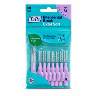 TePe Interdental Brush medzobne ščetke Extra Soft 8 pcs 1,1 mm