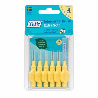 TePe Interdental Brush medzobne ščetke Extra Soft 6 pcs 0,7 mm