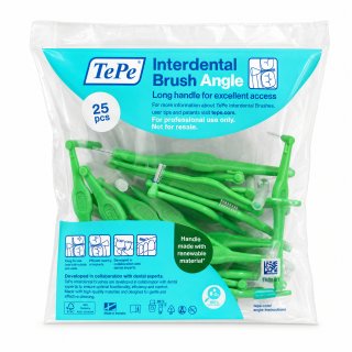 TePe Interdental Brush medzobne ščetke Angle 25 pcs 0,8 mm