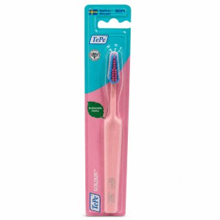 TePe Colour zobna ščetka Soft Toothbrush Light Pink