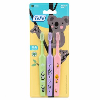 TePe Mini zobna ščetka Toothbrush 3 pcs Extra Soft