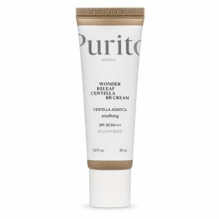 Purito Wonder Releaf Centella BB Cream SPF 30 PA+++ Krema BB za poenotenje tona kože 21 Light Beige 30 ml