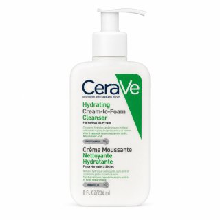 CeraVe Hydrating čistilna penasta krema Cream-to-Foam Cleanser 236 ml