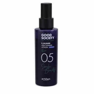 Artègo Good Society 05 B_Blonde Ash Toning Lotion tonirano pršilo za platinasto blond in sive lase 150 ml