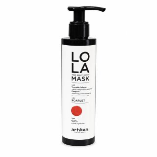 Artègo Lola Your Beauty Colour Mask negovalna maska z barvnimi pigmenti za poživitev rdečih odtenkov Scarlet 200 ml