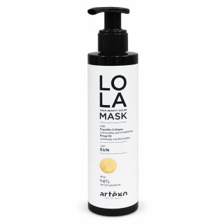 Artègo Lola Your Beauty Colour Mask negovalna maska z barvnimi pigmenti za poživitev toplih blond odtenkov las Sun 200 ml