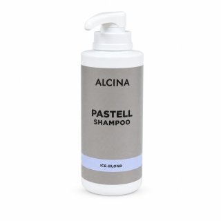 Alcina Pastell Shampoo tonizirajoči šampon za platinasto blond in sive lase Ice-Blond 500 ml