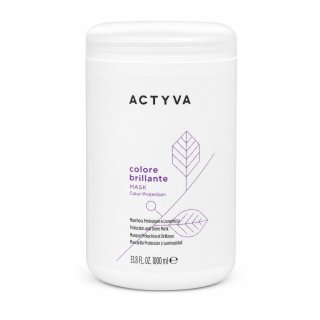 Kemon Actyva Colore Brillante Protection and Shine Mask krepilna maska za sijaj in zaščito barvanih las 1000 ml