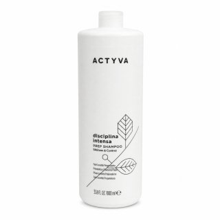 Kemon Actyva Disciplina Intensa Prep Shampoo Silkiness & Control gladilni šampon za neurejene in poškodovane lase 1000 ml