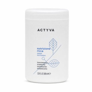 Kemon Actyva Nutrizione Ricca Rich Nutrition Mask globinsko regeneracijska maska za vse vrste las 1000 ml
