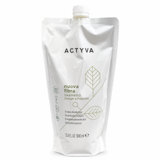 Kemon Actyva Nuova Fibra Reconstructing Shampoo negovalni šampon za krepitev lasnih vlaken Refill 1000 ml