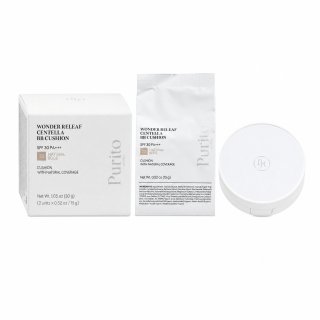 Purito Wonder Releaf Centella BB Cushion SPF 30 PA+++ Krema BB v gobici 23 Natural Beige 15 g