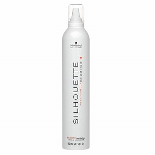 Schwarzkopf Professional Silhouette Flexible Hold Mousse utrjevalec pene za enostavno pritrditev 500 ml