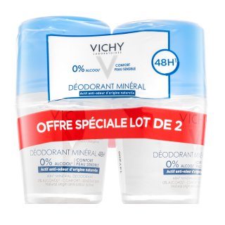 Vichy dezodorant 48H Mineral Deodorant 2 x 50 ml
