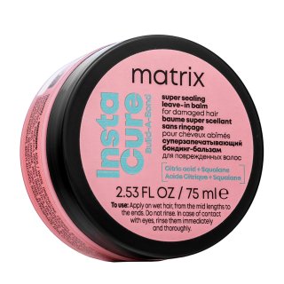 Matrix Total Results Insta Cure Build-A-Bond Leave-In Balm negovalni balzam za krepitev lasnih vlaken 75 ml