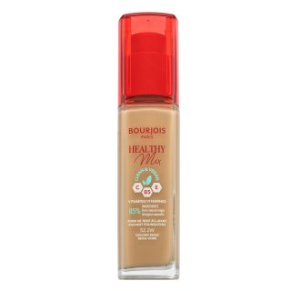 Bourjois Healthy Mix Clean & Vegan Radiant Foundation tekoča ličila za poenotenje tona kože 52.2W Golden Beige 30 ml