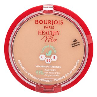 Bourjois Healthy Mix Clean & Vegan Powder prašek z matirnim učinkom 03 Rose Beige 10 g