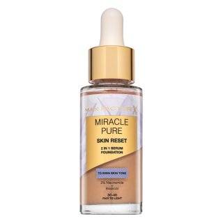 Max Factor Miracle Pure Skin Reset 2in1 Serum Foundation tekoča ličila za obnovo kože 30-40 Fair To Light 30 ml