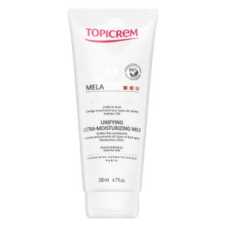 Topicrem MELA vlažilni losjon za telo Unifying Ultra-Moisturizing Milk 200 ml