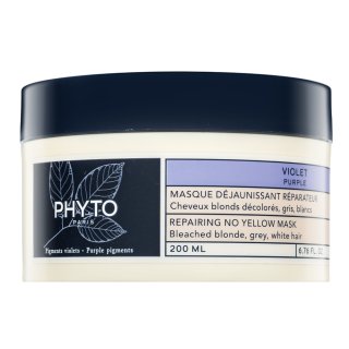 Phyto Purple Repairing No Yellow Mask nevtralizacijska maska za svetle lase 200 ml