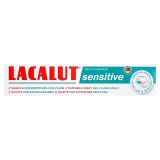 Lacalut Sensitive zobna pasta Toothpaste 75 ml