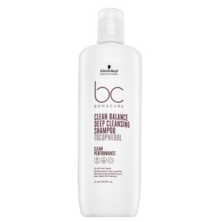 Schwarzkopf Professional BC Bonacure Clean Balance Deep Cleansing Shampoo Tocopherol šampon za globinsko čiščenje za vse vrste las 1000 ml