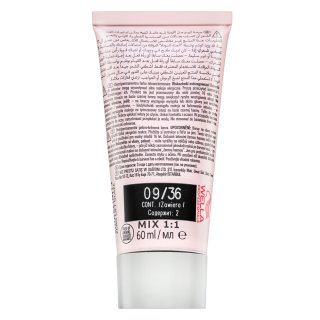 Wella Professionals Shinefinity Zero Lift Glaze profesionalna demi-permanentna barva za lase 09/36 Vanilla Glaze 60 ml